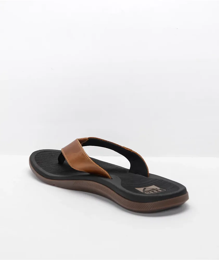 Reef Santa Ana Black & Tan Sandals