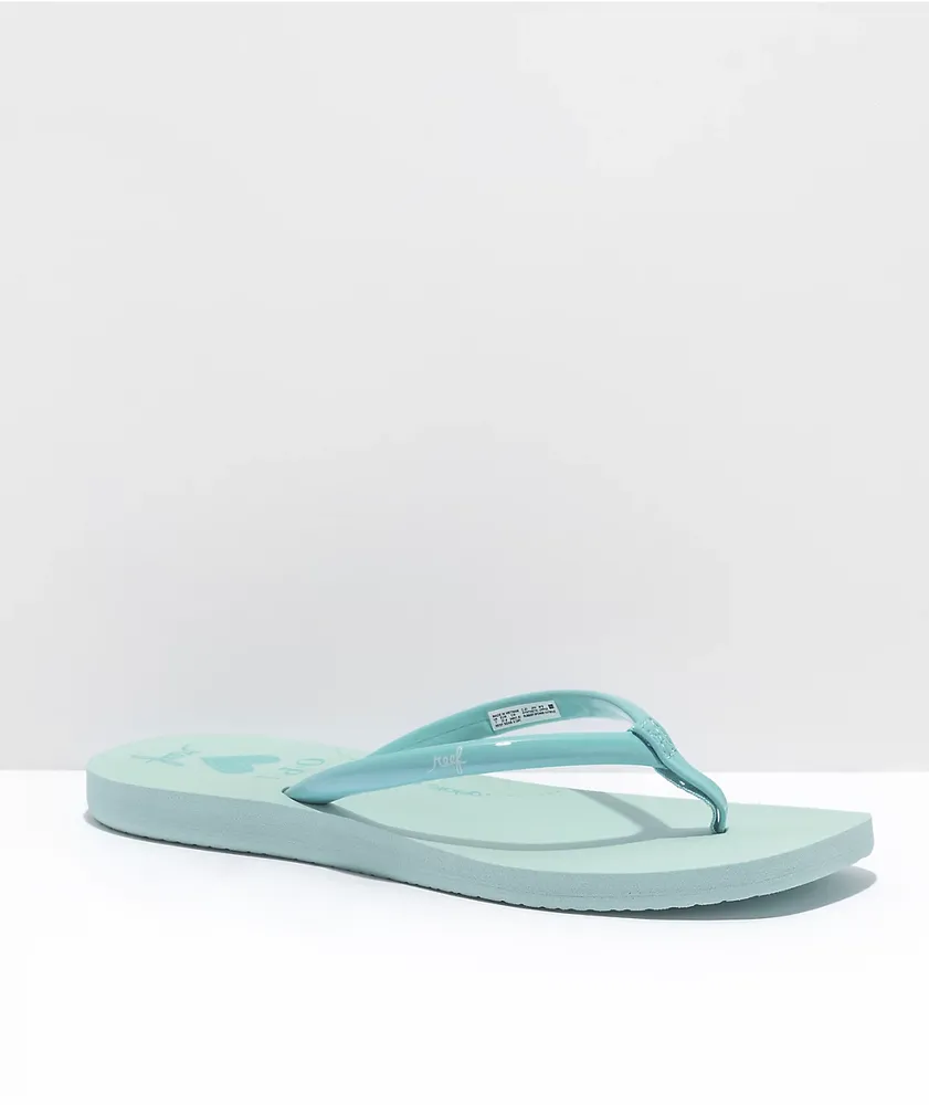 Reef x OPI Mint Blue Sandals