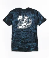 Reel Happy Co. Bombs Away Black Tie Dye T-Shirt