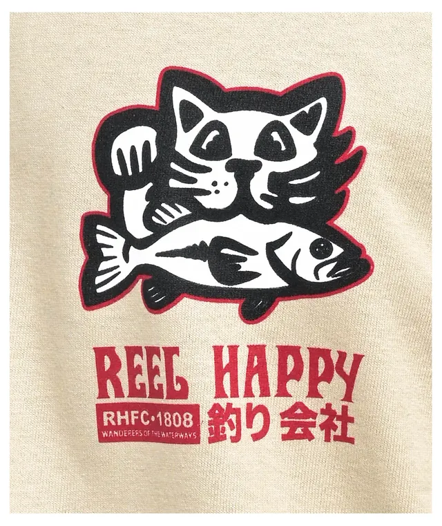 Reel Happy Co. Bass Life Black T-Shirt