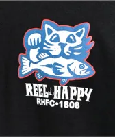 Reel Happy Co. Dreamcatcher Black T-Shirt