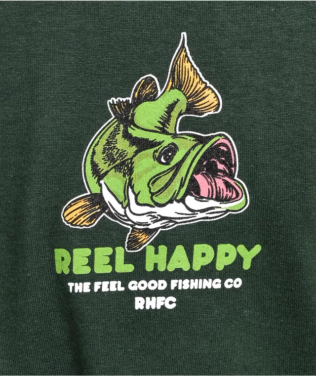Reel Happy Co. Munchies Green T-Shirt