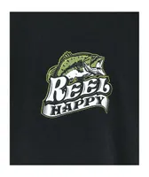 Reel Happy Co. Virtuoso Black T-Shirt