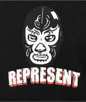 Represent Lucha Libre Black T-Shirt