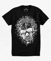 Rest In Paradise by Anuel AA Skull Black T-Shirt