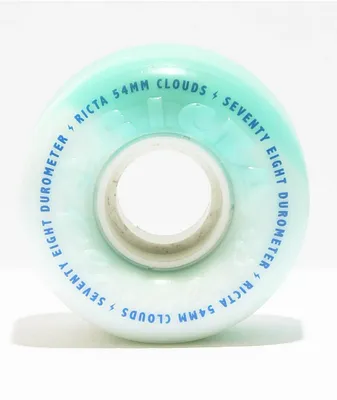 Ricta Clouds 54mm 78a Blue Cruiser Skateboard Wheels