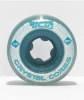 Ricta Crystal Cores 52mm 95a Blue Skateboard Wheels