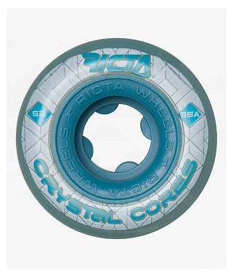 Ricta Crystal Cores 52mm 95a Blue Skateboard Wheels