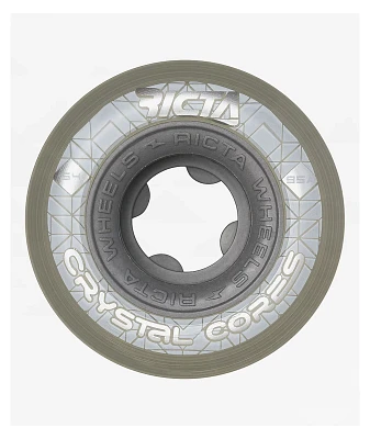 Ricta Crystal Cores 54mm 95a Grey Skateboard Wheels