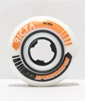 Ricta Speedrings 54mm 99a White Skateboard Wheels