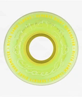 Ricta Splatter Cam Clouds 54mm 78a Green Cruiser Skateboard Wheels