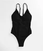 Rio De Sol Bora Black One Piece Swimsuit