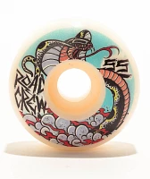 Road Crew Road Snake 55mm 99a White Skateboard Wheels