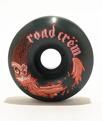 Road Crew Tiki Talk 58mm 99a Black & Grey Skateboard Wheels