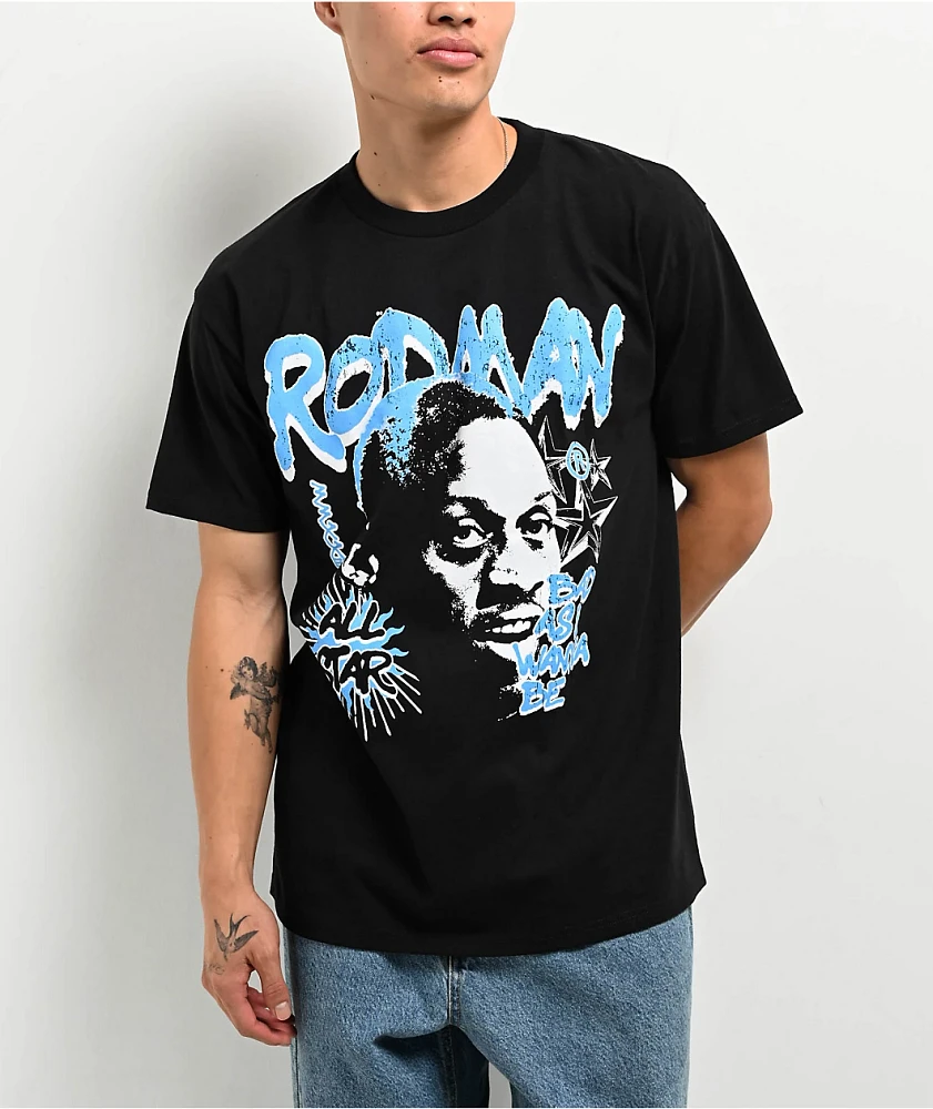 Rodman Apparel All Star Black T-Shirt