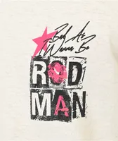 Rodman Apparel Bad As I Wanna Be Cream T-Shirt