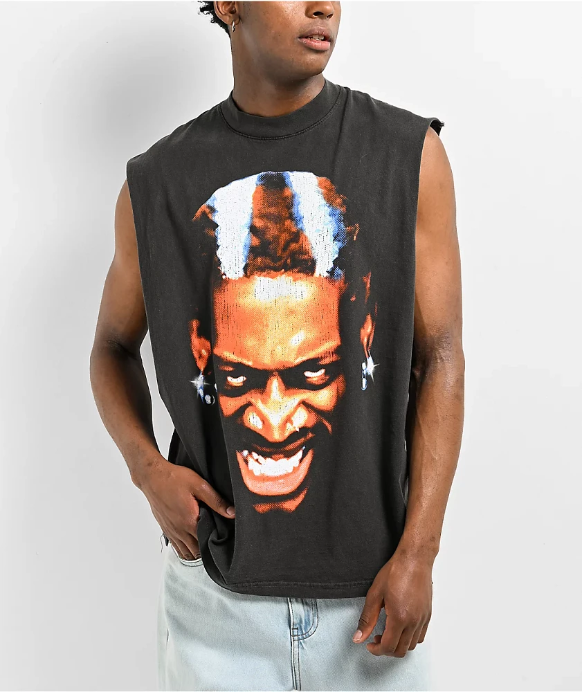 Rodman Apparel Bad Boy Tour Black Muscle Tank Top