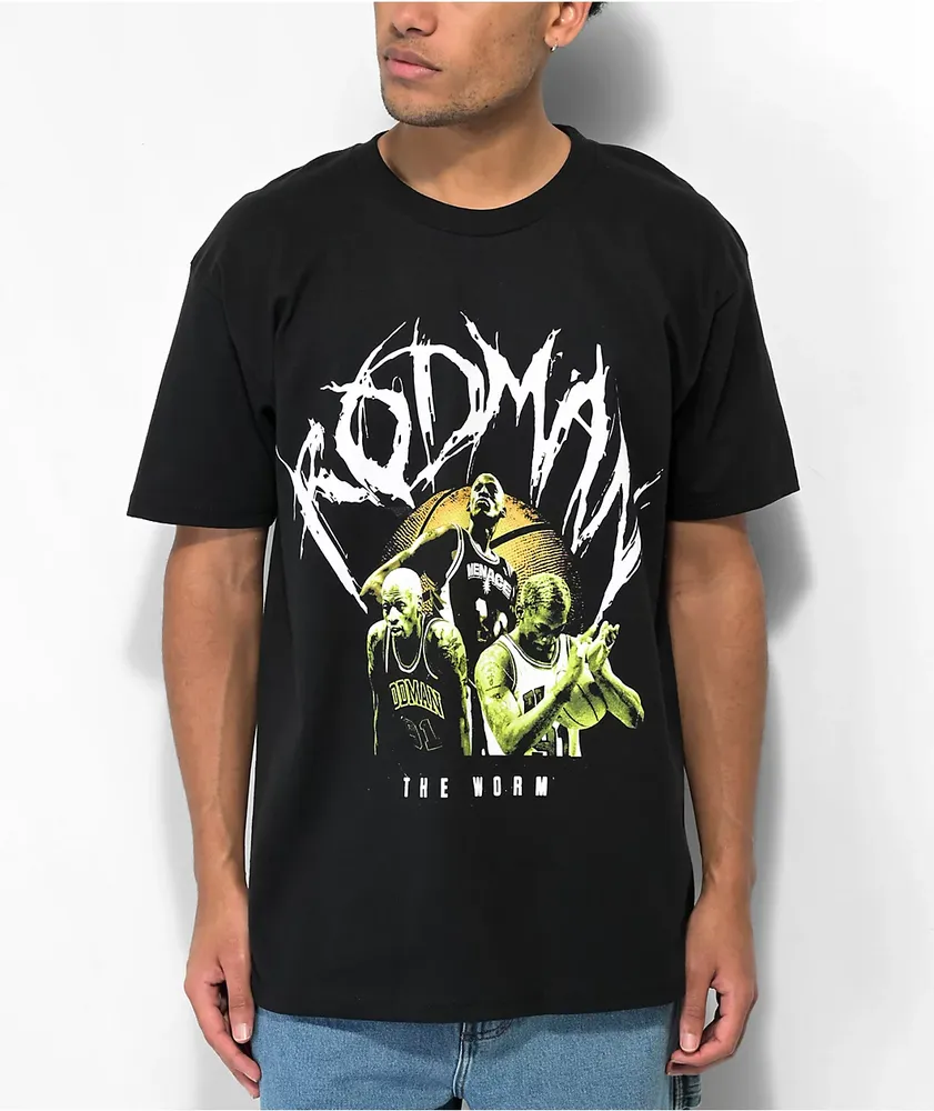 Rodman Apparel Basketball Menace Black T-Shirt