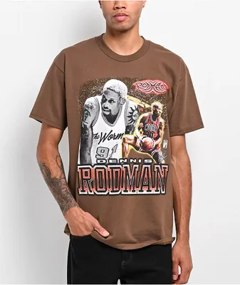 Rodman Apparel Classic Court Brown T-Shirt