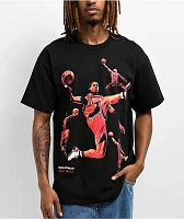 Rodman Apparel Court Cutouts Black T-Shirt