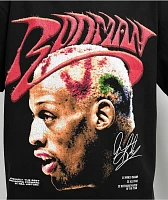 Rodman Apparel Head Profile Black T-Shirt