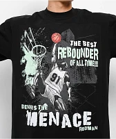Rodman Apparel Rebound Menace Black T-Shirt