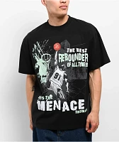 Rodman Apparel Rebound Menace Black T-Shirt