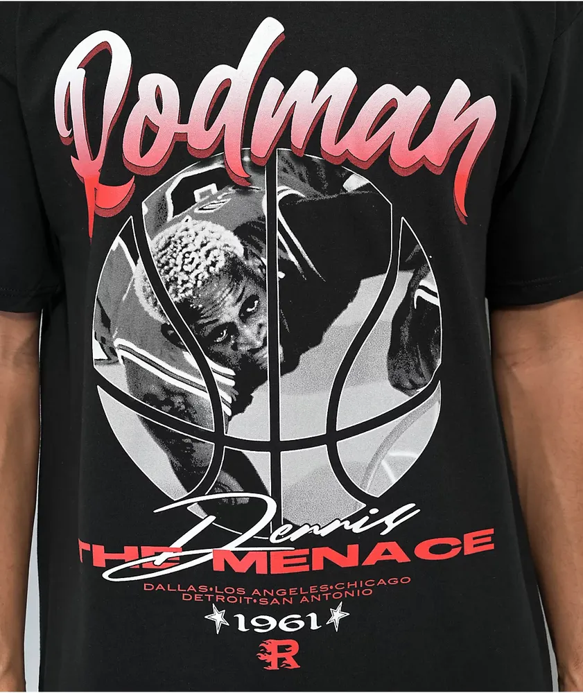 Rodman Apparel Rebound Ready Black T-Shirt