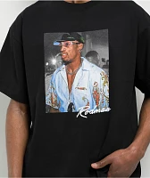 Rodman Apparel Signature Photo Black T-Shirt