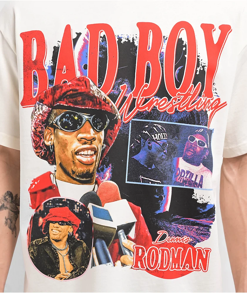 Rodman Apparel Talk Show Natural T-Shirt