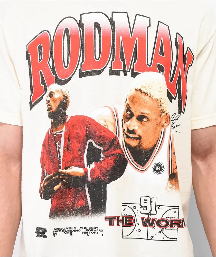 Rodman Apparel Warmup Cream T-Shirt