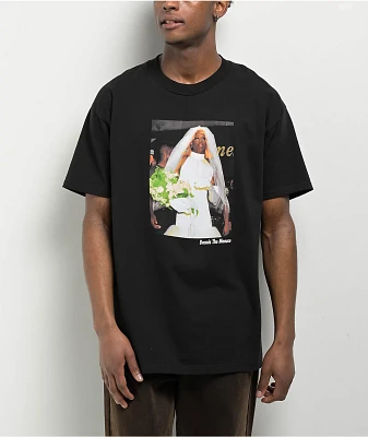 Rodman Apparel Wedding Dress Black T-Shirt