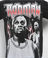 Rodman Apparel Zilla Panel Washed Black T-Shirt