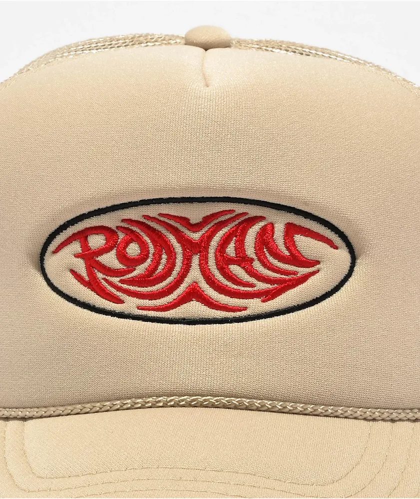 Rodman Tribal Cream Trucker Hat