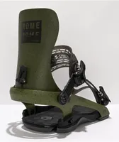 Rome 390 Boss Green Snowboard Bindings 2022