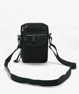 Rothco Black Canvas Crossbody Bag