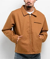 Rothco Brown Light Canvas Work Jacket