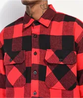 Rothco Buffalo Red & Black Plaid Quilted Jacket