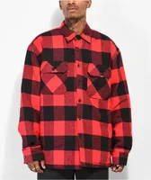 Rothco Buffalo Red & Black Plaid Quilted Jacket