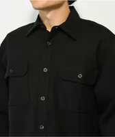 Rothco Heavyweight Black Button Up Shirt