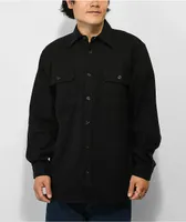 Rothco Heavyweight Black Button Up Shirt