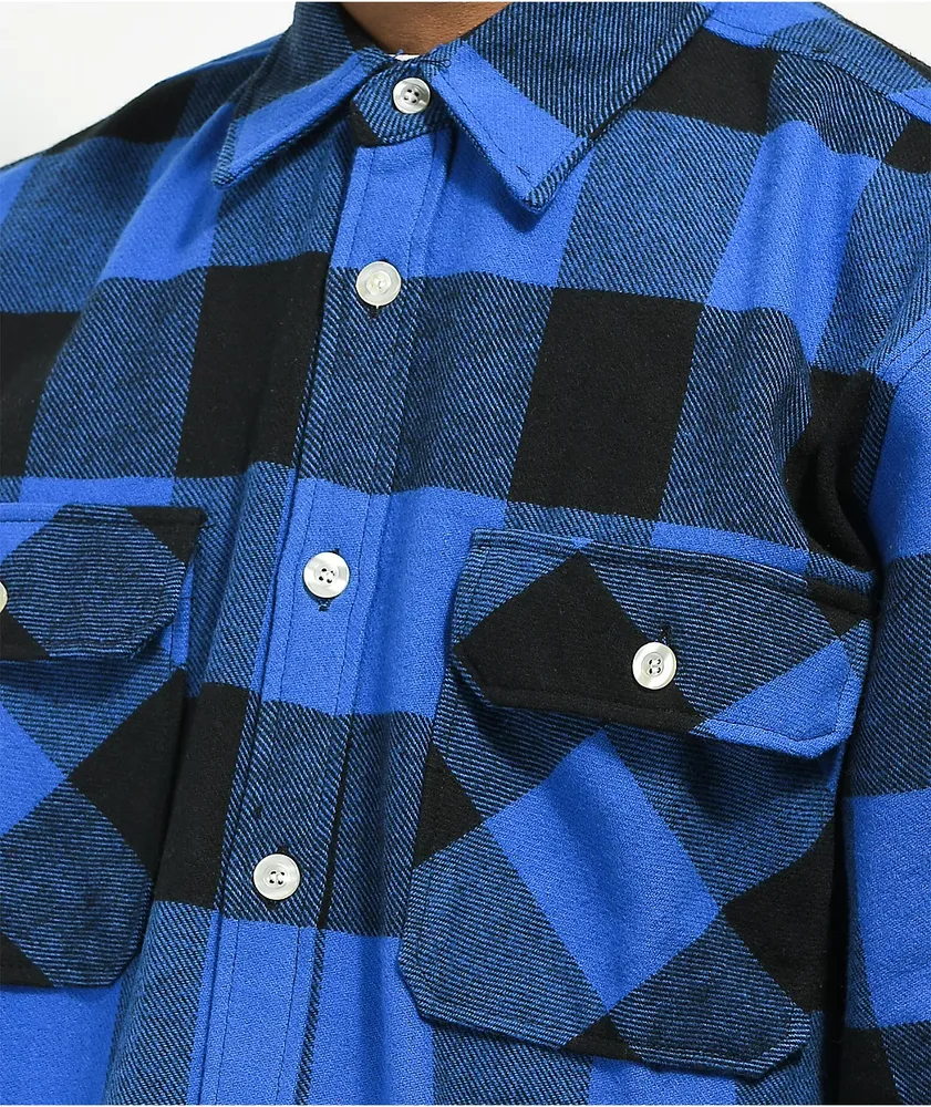 Rothco Heavyweight Green Plaid Flannel Shirt