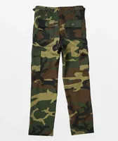 Rothco Kids BDU Woodland Camo Cargo Pants