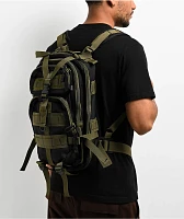 Rothco Medium Transport Black & Olive Drab Backpack