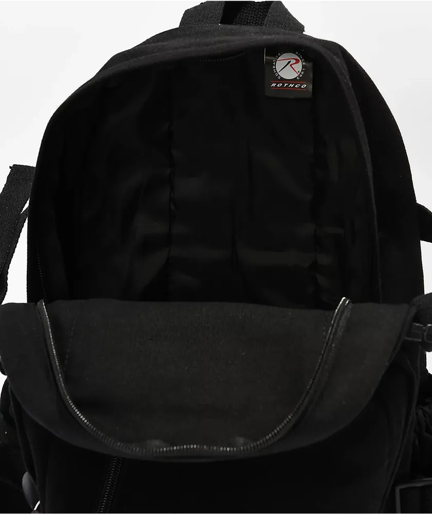 Rothco Vintage Black Mini Backpack