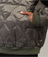 Rothco Woobie Green Quilted Hoodie