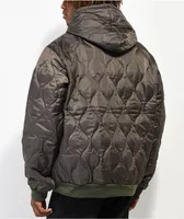 Rothco Woobie Green Quilted Hoodie