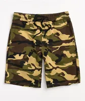 Rothco Woodland Camo Sweat Shorts