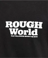 Rough World Blueprint Black Long Sleeve T-Shirt