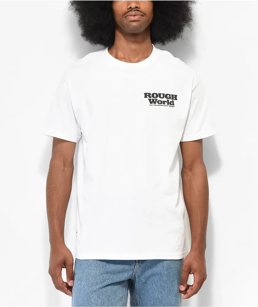 Rough World Fast White T-Shirt